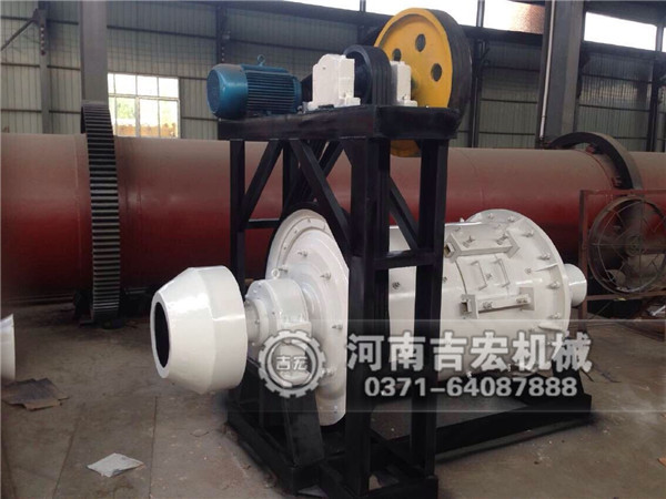 小型皮帶球磨機發往尼日利亞